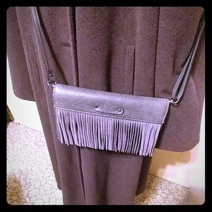 Gray mini bag